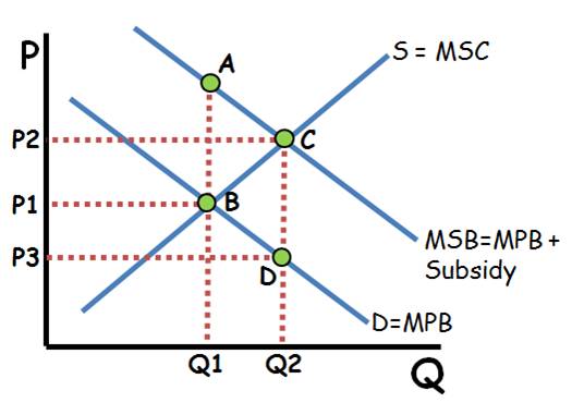 Positive Externality Consumer Subsidy