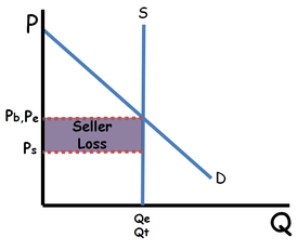 tax with perfectly inelastic supply